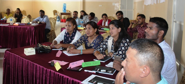 रेडियो संचारकर्मीहरुका लागि जीवन बचाऊ सम्बन्धि ३ दिने तालिम सुरु