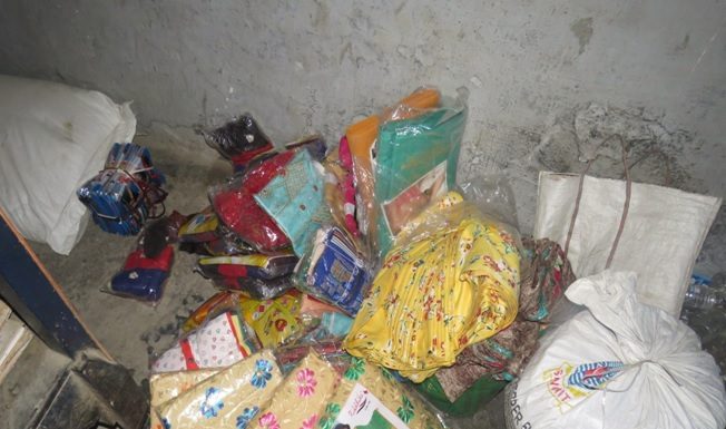भञ्सार छलीका सामान बरामद