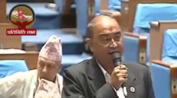 सांसद तिमल्सीनाको आक्रोश सबै बजेट झापा, चितवन र मन्त्रीको क्षेत्रमा लानु, हामीलाई चाहिँदैन