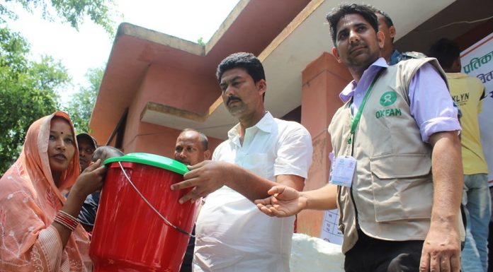 ६ सय पीडितहरुलाई अक्सफाम नेपालको सहयोग