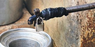 पानीको धाराहरु सुक्न थाले