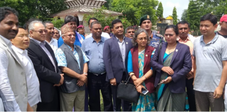 अवस्था बुझ्न मन्त्रीहरु रौतहटमा