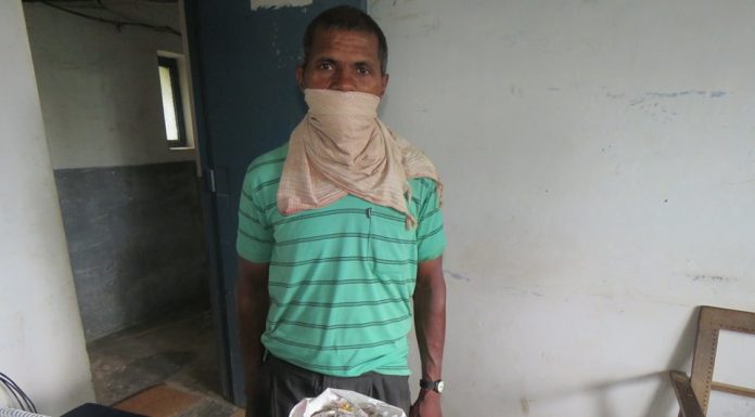 लागु औषध सहित एक जना पक्राउ