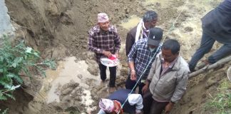 चन्द्रपुर ७ नम्बर वडा कार्यालयको भवन शिलान्यास