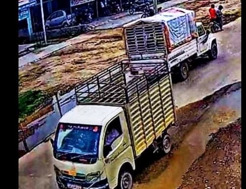 दुर्घटना घटाएर पिकअप फरार,ट्राफिकका असईलाई तनाव