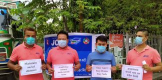 कोरोना विरुद्ध सचेतना फैलाउदै चन्द्रनिगाहपुर जेसिस