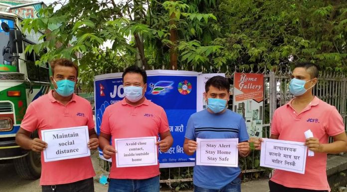 कोरोना विरुद्ध सचेतना फैलाउदै चन्द्रनिगाहपुर जेसिस