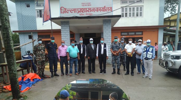 राष्ट्रिय मानवअधिकार आयोगको टोलीद्वारा कोरोनाले प्रभावित पारेका क्षेत्रका बारेमा लियो जानकारी