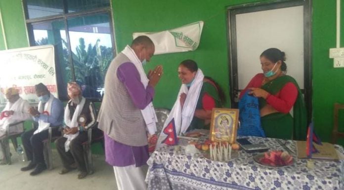 सांसद तिमलसिनाद्धारा श्री कृष्ण महिला सहकारी संस्थाको भवन उद्धाटन