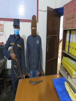 रौतहटमा कटुवा पेस्तोल सहित एक जना पक्राउ