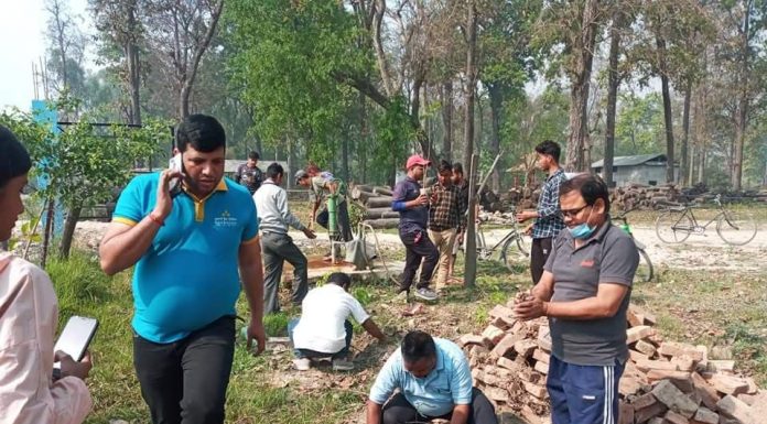 कुमारी बैंकको २०औ बार्षिक उत्सवको अवसरमा चन्द्रपुरमा बृक्षारोपण