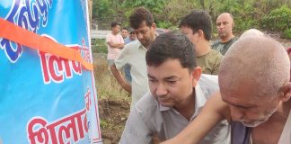 डाडाटोलमा लिफ्टि सिचाई आयोजनाको शिलान्यास