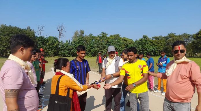 चन्द्रपुर ८ बेतौनामा नक-आउट टि–ट्वान्टी क्रिकेट टुर्नामेन्ट सुरु