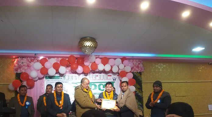 संकल्प साकोसले मनायो १५ औं स्थापना दिवस: उत्कृष्ट कर्मचारी सम्मान ऋण अधिकृत युवराज पौडेललाई