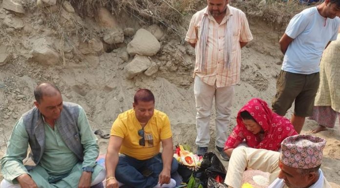 बागमतीमा बन्ने भयो शवदाह स्थल