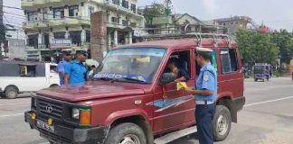 चाड्बाडमा हुने सवारी दुर्घटना न्यूनीकरण गर्ने अभियान चन्द्रनिगाहपुरबाट सुरु