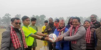 चन्द्रपुर ७ मा तेस्रो नकआउट फुटबल प्रतियोगिता सुरु