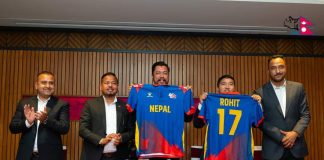 टी-२० विश्वकपका लागि नेपाली टिमको जर्सी सार्बजनिक