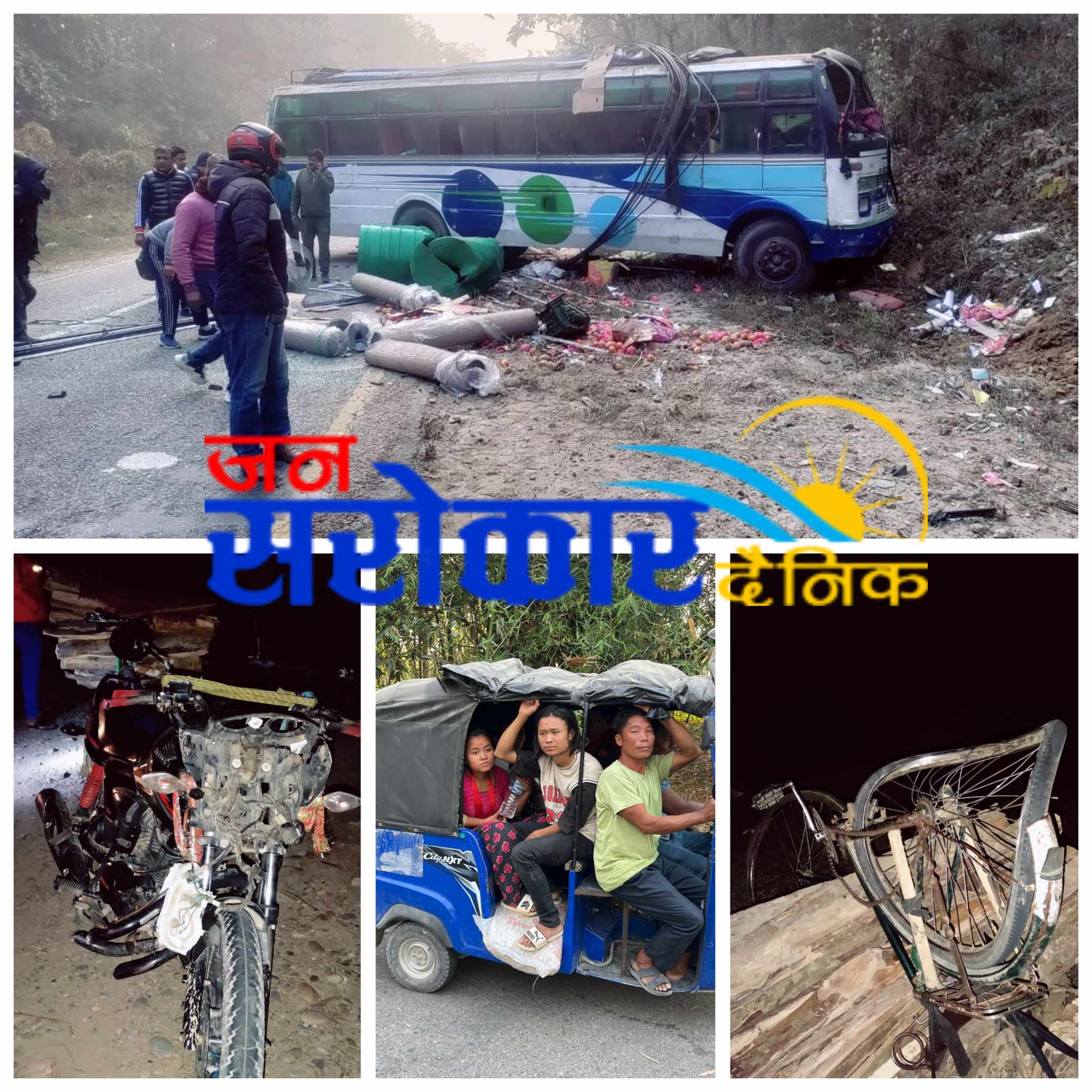 रौतहट:१ बर्षमा ४१ को मृत्यु, १७ हजार सवारी कारवाहीमा