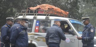 दुर्घटना न्यूनीकरण अभियान संचालन गर्दै रौतहट ट्राफिक