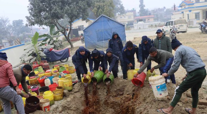 ठुलो परिमाणमा अबैध घरेलु मदिरा नष्ट