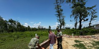 खाली गराइयो गुजरा ३ स्थित पशुपति सामुदायिक वनको ०.५ हेक्टर अतिक्रमित वन क्षेत्र