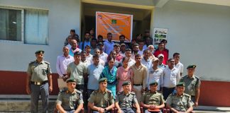 सशस्त्र प्रहरीद्धारा “विपद् स्वयंसेवक आधारभूत तालिम” संचालन