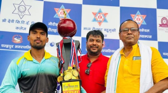 ‘जय नेपाल कप’ को उपाधी सिन्धुरेघारी बहुमुखी क्याम्पसलाई