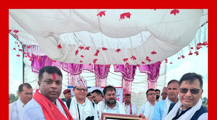 डिभिजन वन कार्यालयका प्रमुख साह सम्मानित