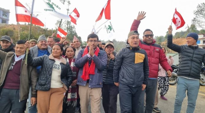 ओराङबासीको सडक सपना पूरा गर्ने अजयबाबुको प्रतिबद्धता