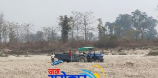 सेटिङमै निरन्तर नदी दोहन