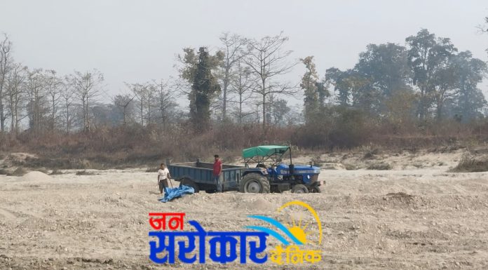 सेटिङमै निरन्तर नदी दोहन