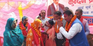 बिभिन्न दलका दर्जनौँ नेता–कार्यकर्ता एमालेमा प्रवेश